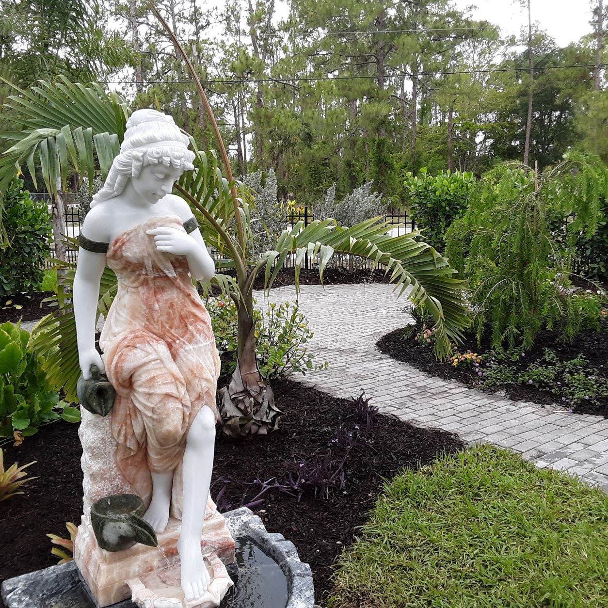 Naples Fountain Install 3