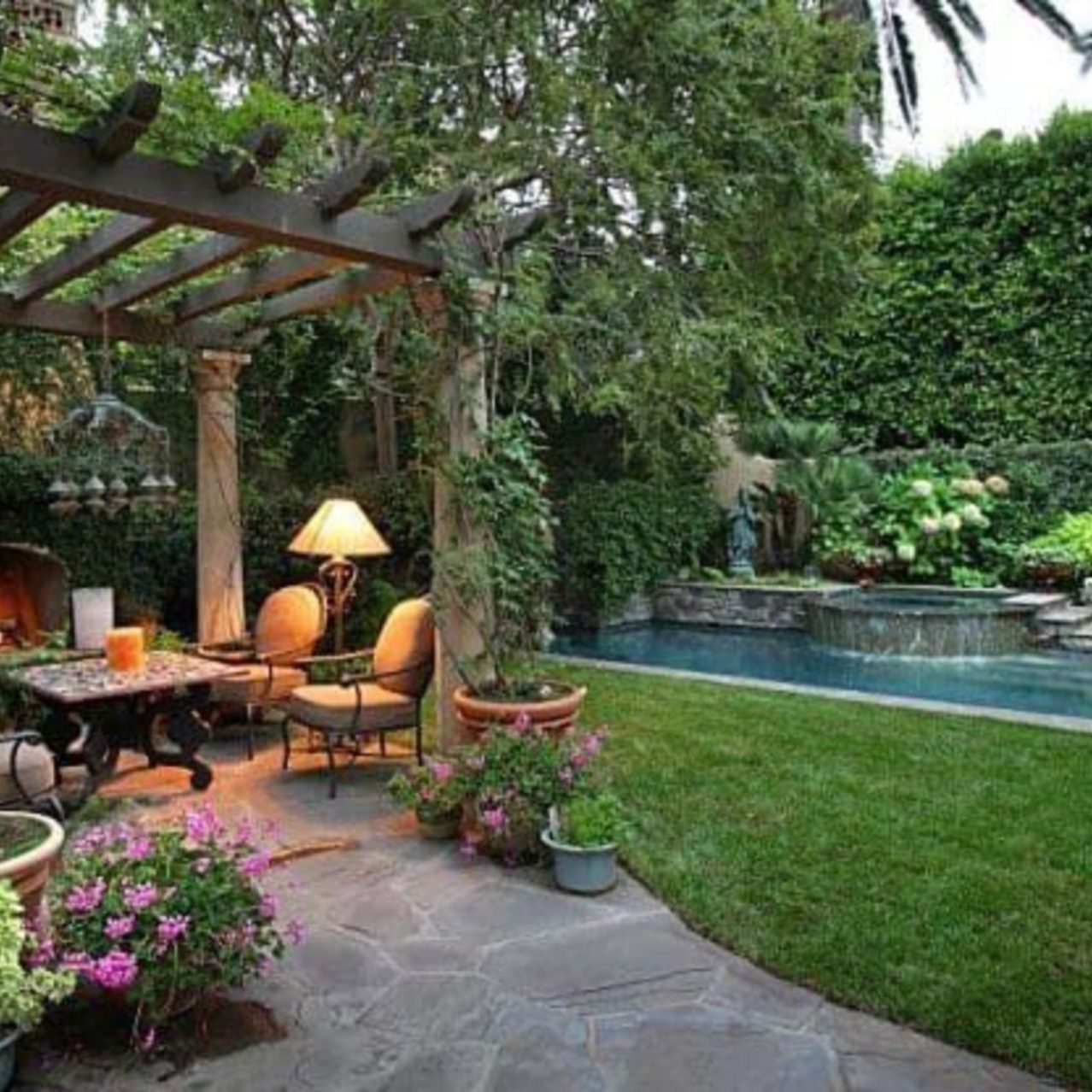 tropical stone patio 3